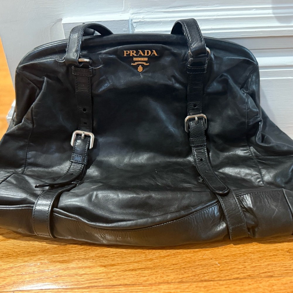 Prada Black Leather Bag